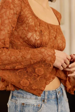 Ysé Blouse L'ombre chaude^ Les Hauts