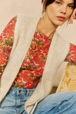 Ysé Gilet sans manches Au bord de l'océan^ Les Hauts|La Maille