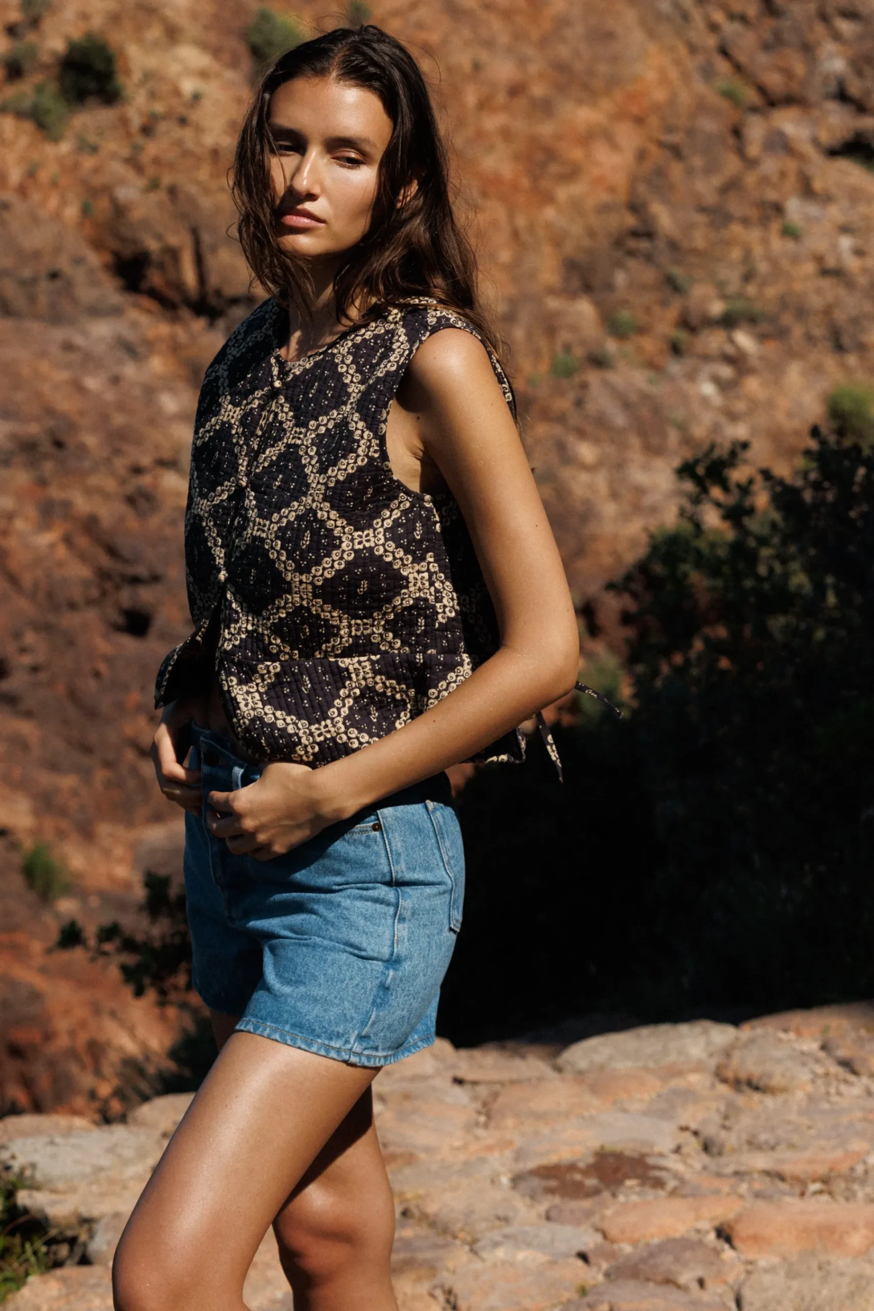 Ysé Gilet sans manches Dîner d'été^ Le Beachwear