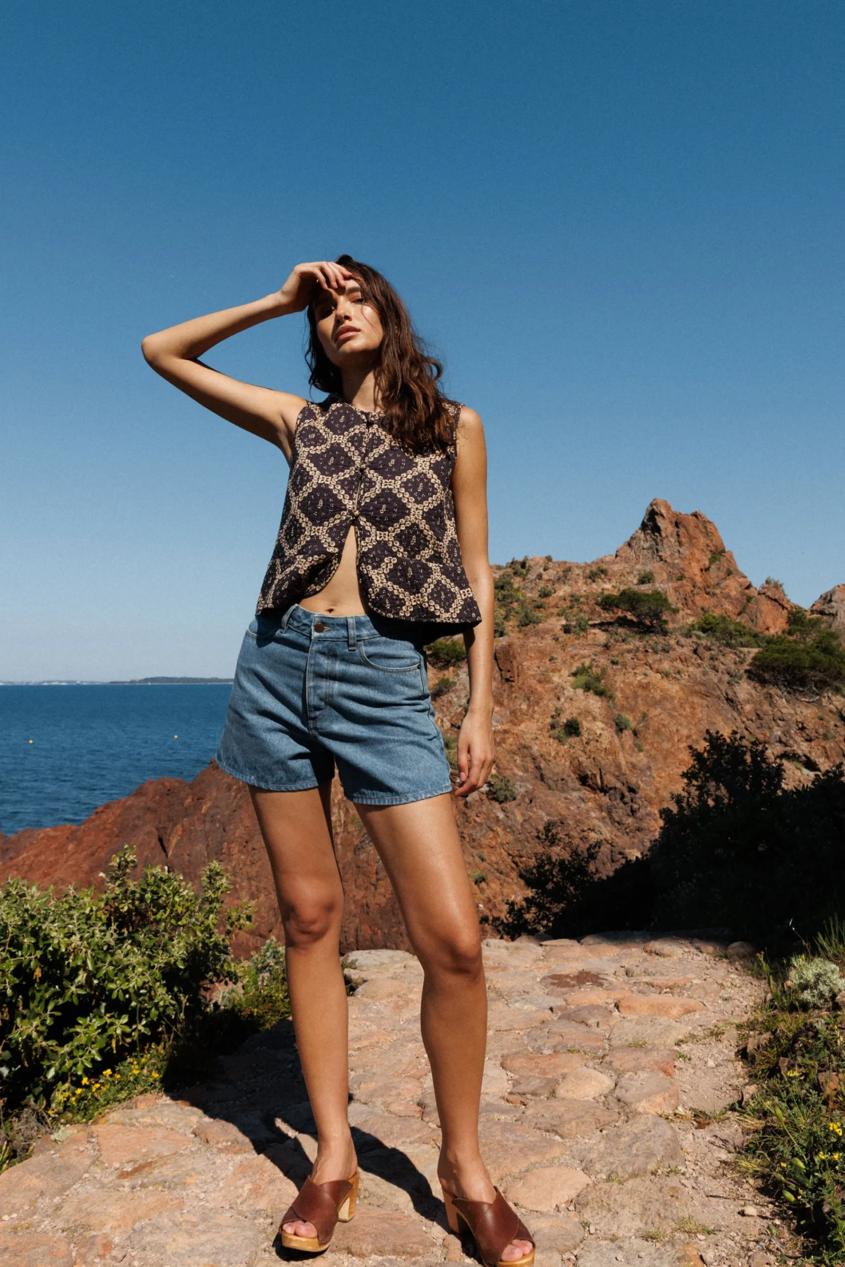 Ysé Gilet sans manches Dîner d'été^ Le Beachwear