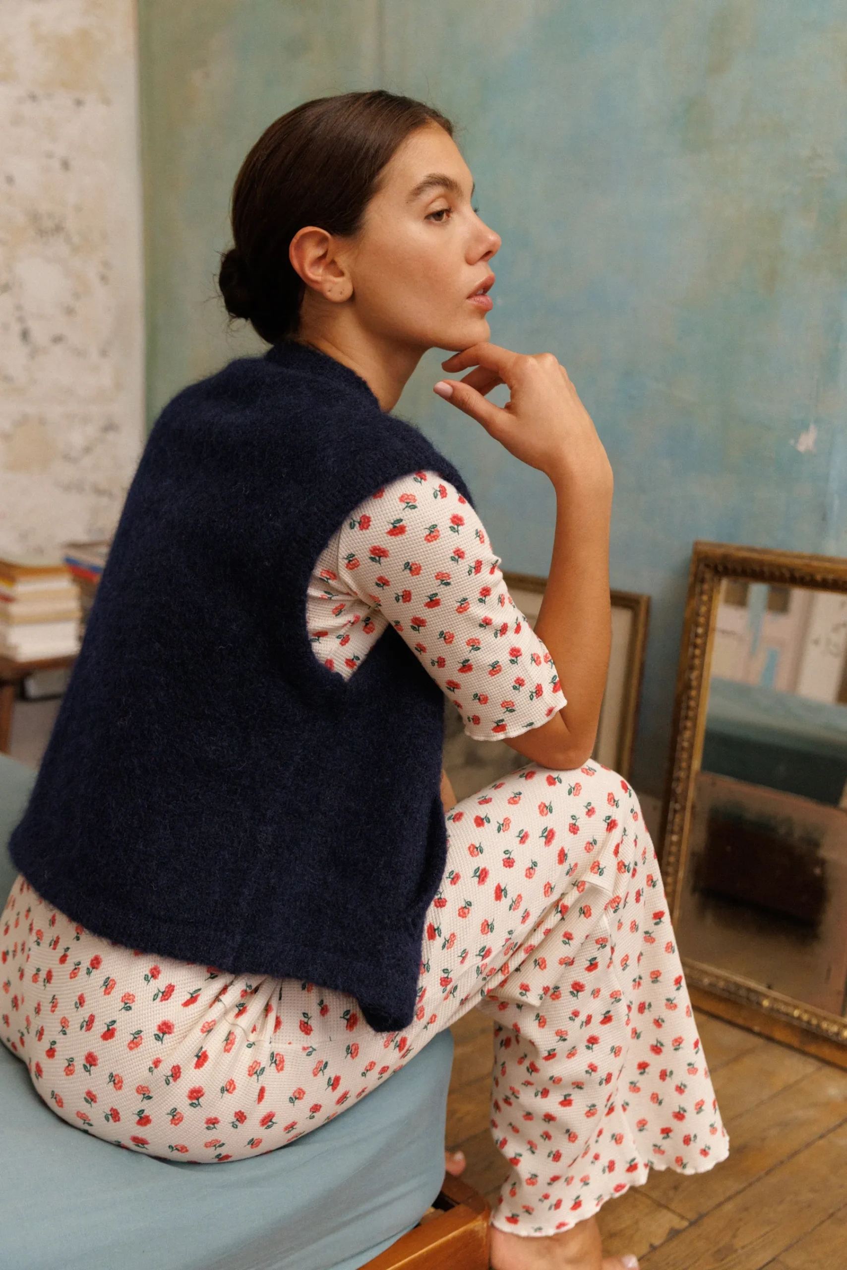 Ysé Gilet sans manches Vent frais^ Les Hauts|La Maille