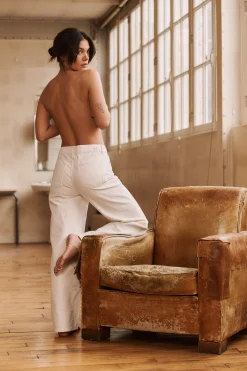 Ysé Jean loose À travers les saisons écru^ Le Denim|Les Bas