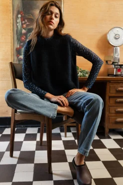 Ysé Pull sans manches Au coin du feu^ Les Hauts|La Maille