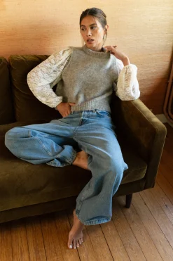 Ysé Pull sans manches Au coin du feu^ Les Hauts|La Maille