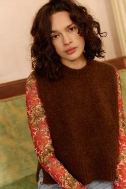 Ysé Pull sans manches Au coin du feu^ Les Hauts|La Maille