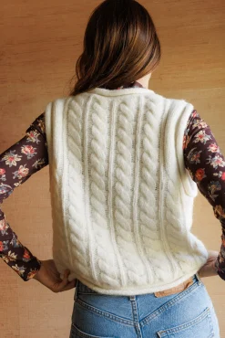 Ysé Pull sans manches Reflet d'or^ Les Hauts|La Maille