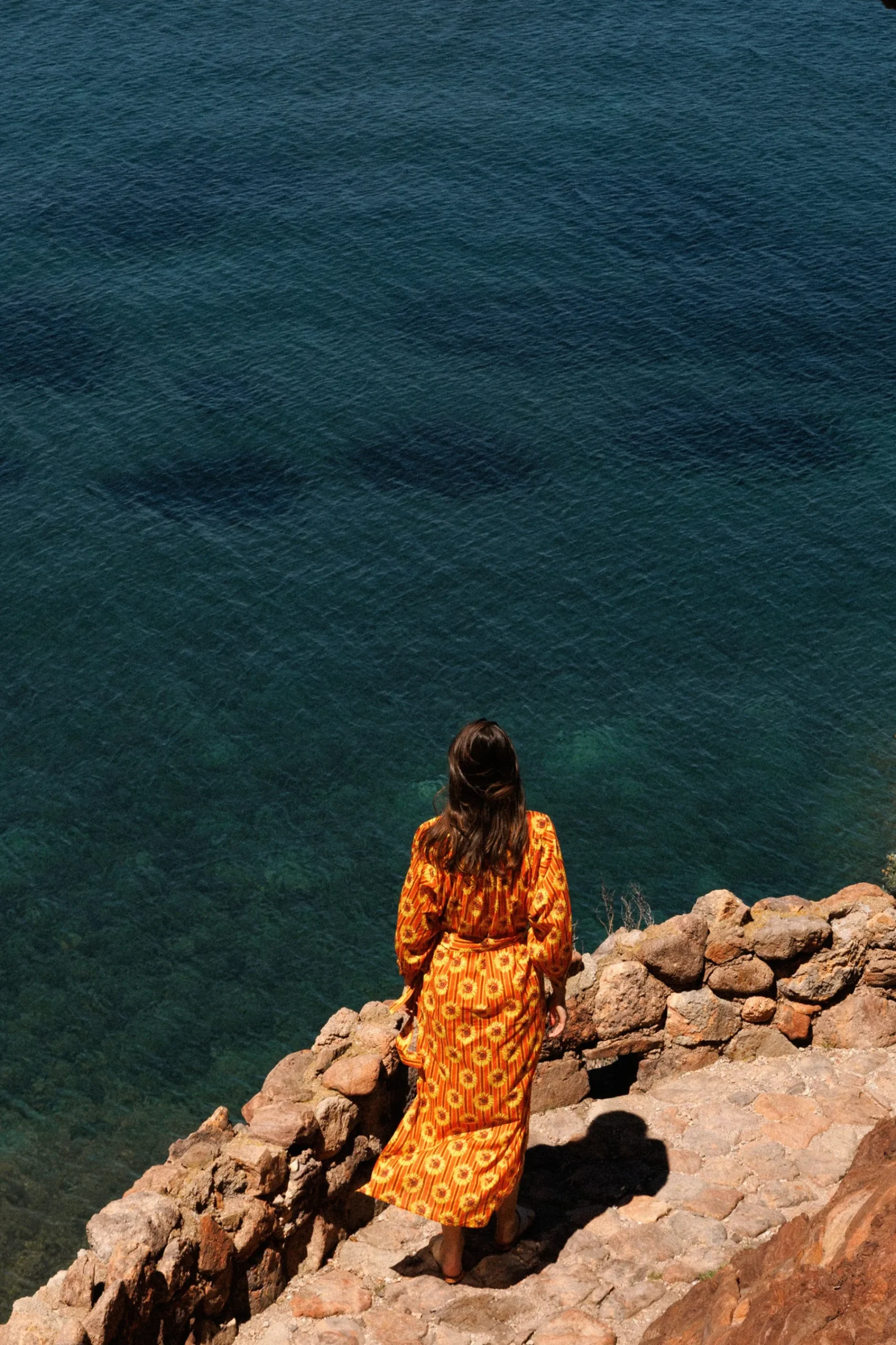 Ysé Robe longue Fleur du soleil^ Le Beachwear