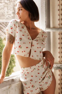 Ysé Short Allumette amoureuse^ Les Bas|Les Pyjamas