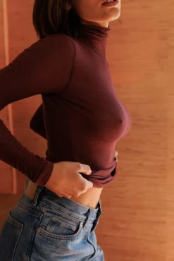 Ysé Top col montant Douce chaleur^ Les Hauts