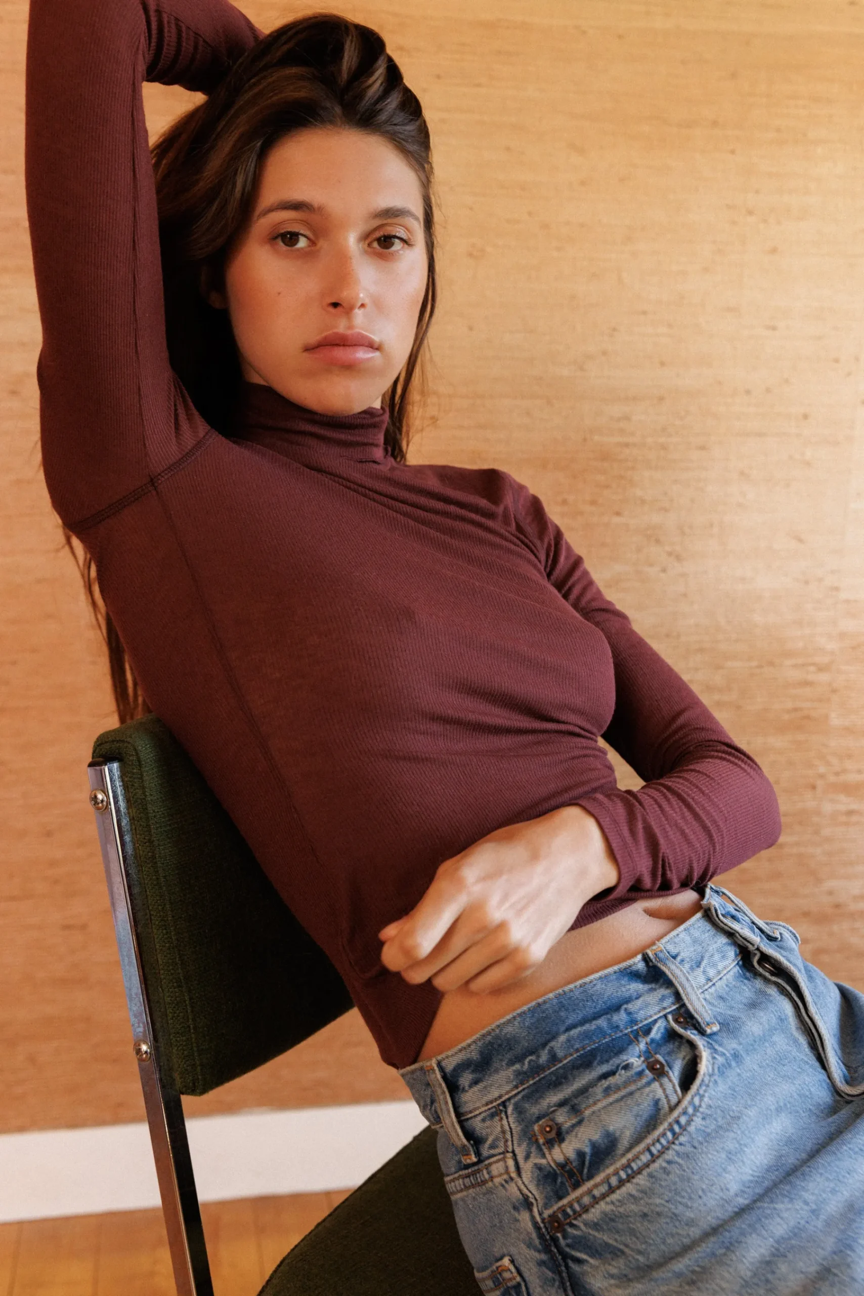 Ysé Top col montant Douce chaleur^ Les Hauts