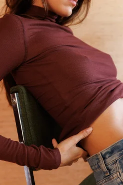 Ysé Top col montant Douce chaleur^ Les Hauts