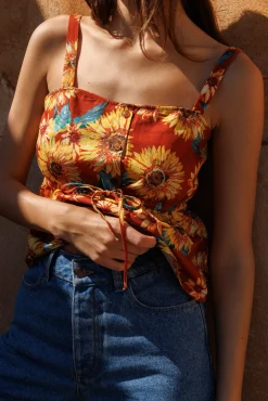 Ysé Top Fleur du soleil^ Le Beachwear