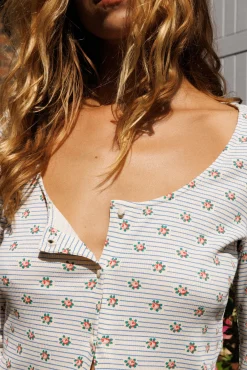 Ysé T-shirt manches longues Allumette amoureuse^ Les Hauts|Les Pyjamas