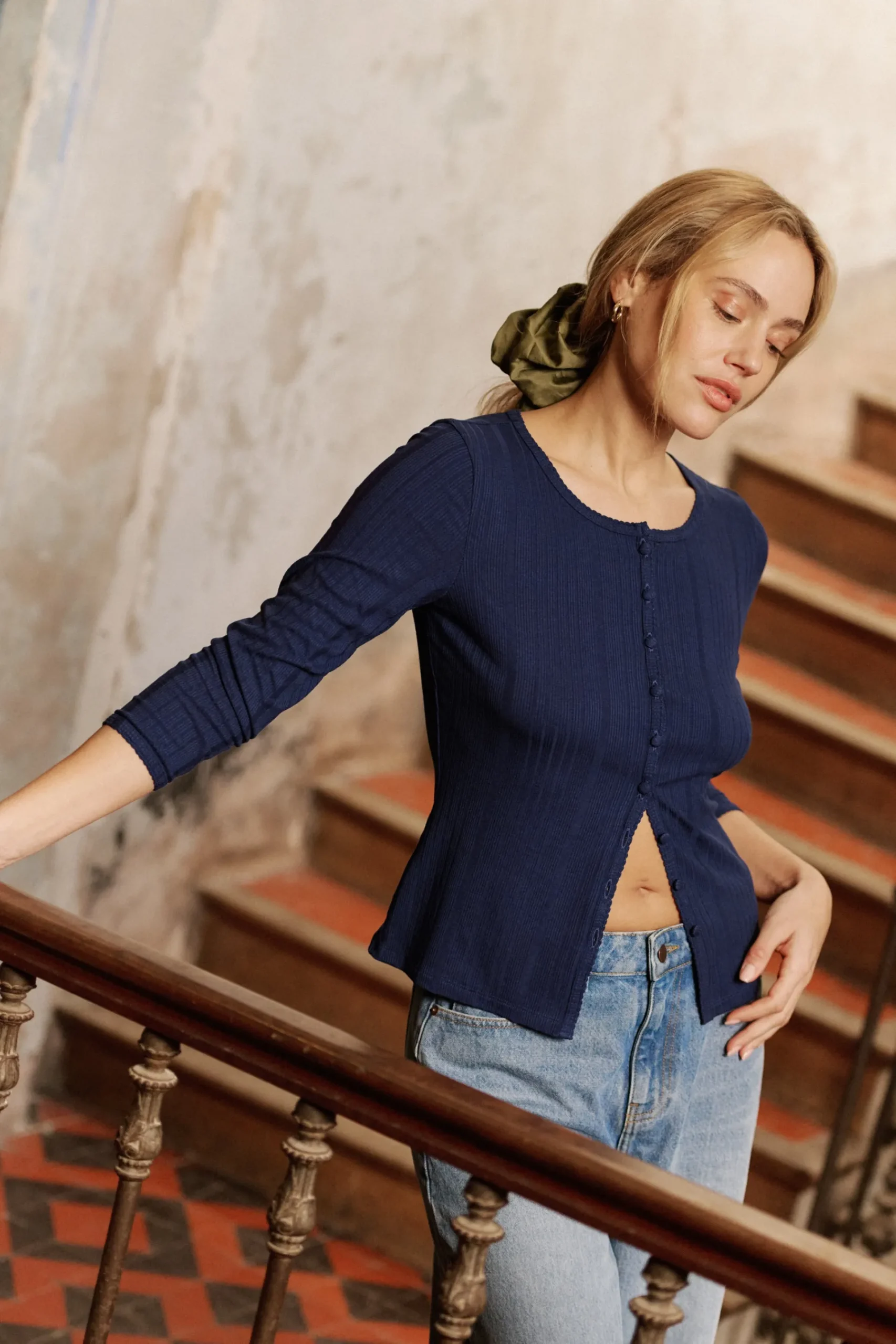 Ysé T-shirt manches longues Pause café^ Les Hauts