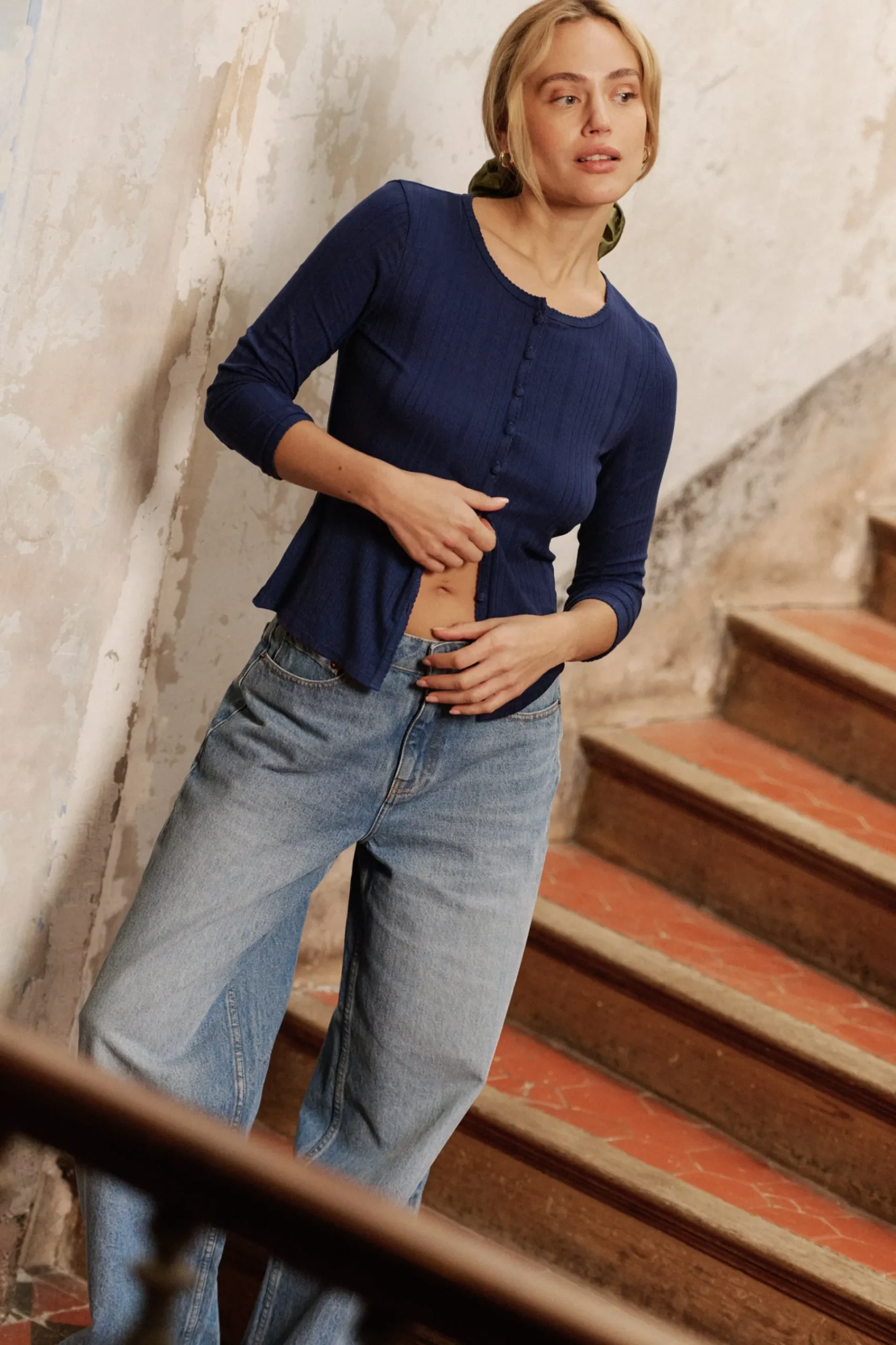 Ysé T-shirt manches longues Pause café^ Les Hauts